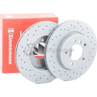 Тормозной диск ZIMMERMANN U WY2E 150128852 904334 - Изображение 2