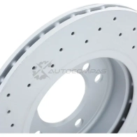 Тормозной диск ZIMMERMANN U WY2E 150128852 904334 - Изображение 3