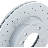 Тормозной диск ZIMMERMANN U WY2E 150128852 904334 - Изображение 5