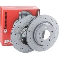Тормозной диск ZIMMERMANN 150128952 904336 IVG Y57B - Изображение 2