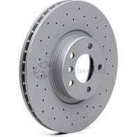 Тормозной диск ZIMMERMANN VZ 5LA 150344852 904503 - Изображение 2