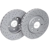 Тормозной диск ZIMMERMANN 906417 8KX TBIM 400144352 - Изображение 3