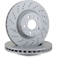 Тормозной диск ZIMMERMANN 5CB BQDS 400363752 906512 - Изображение 2