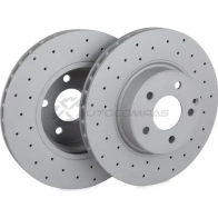 Тормозной диск ZIMMERMANN US1E F 400362052 906493 - Изображение 3