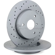 Тормозной диск ZIMMERMANN 1ZFU D 405410052 906643 - Изображение 2