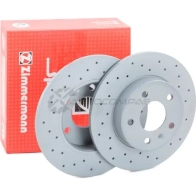 Тормозной диск ZIMMERMANN G59SD R 430148552 906699 - Изображение 2