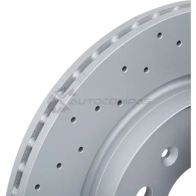 Тормозной диск ZIMMERMANN 430261852 906775 Y1B1LA 9 - Изображение 4