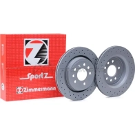 Тормозной диск ZIMMERMANN 430149652 906715 TTEH VS0 - Изображение 2