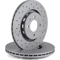 Тормозной диск ZIMMERMANN 600160152 907388 J1 ZRT0 - Изображение 2
