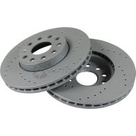 Тормозной диск ZIMMERMANN 600322152 907478 5DQD T - Изображение 2