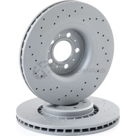 Тормозной диск ZIMMERMANN 907593 610370752 PFA CDL - Изображение 2