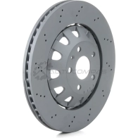Тормозной диск ZIMMERMANN 100336870 7RQ JH 1211166605 - Изображение 2