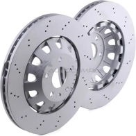 Тормозной диск ZIMMERMANN 100336870 7RQ JH 1211166605 - Изображение 3