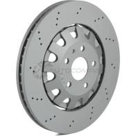 Тормозной диск ZIMMERMANN 100336770 OEB KFO 1211166601 - Изображение 2