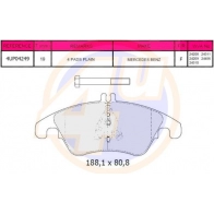 Тормозные колодки дисковые, комплект 4U 4UP04249 WCJ DAA2 Mercedes E-Class (S212) 4 Универсал 2.1 E 220 BlueTEC 4 matic (2111) 170 л.с. 2014 – 2024