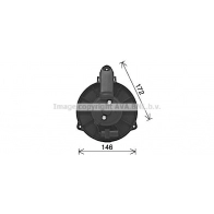 Моторчик вентилятора печки AVA QUALITY COOLING 4045385232208 AI8427 1424252007 AUOAN FV