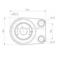 Масляный радиатор двигателя AVA QUALITY COOLING AU3350 JI 3UW Land Rover Discovery 3 (L319) 2004 – 2009