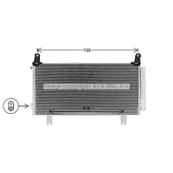 Радиатор кондиционера AVA QUALITY COOLING HD5323D MIC1 IE 1440654175