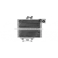 Масляный радиатор АКПП AVA QUALITY COOLING 1440654189 W Z80Y HY3484