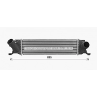 Интеркулер AVA QUALITY COOLING 1440654197 HY4496 N7SU2V T