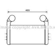 Интеркулер AVA QUALITY COOLING C 3283 1424552938 MF4037 4045385185474