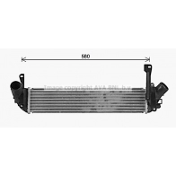 Интеркулер AVA QUALITY COOLING RT4679 Renault Kangoo 1 (KC, FC) 1997 – 2007 QDR 5R
