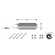 Масляный радиатор АКПП AVA QUALITY COOLING 1423464813 UV3013 4045385044313 AI2L URP