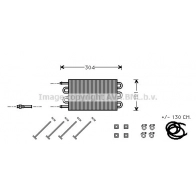 Масляный радиатор АКПП AVA QUALITY COOLING 39T MS UV3014 4045385044320 1423464814