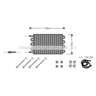 Масляный радиатор АКПП AVA QUALITY COOLING A T2G1 1423464816 UV3016 4045385044344