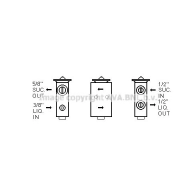 Расширительный клапан кондиционера AVA QUALITY COOLING 4045385183777 1424806732 8QAH98 C AG1006