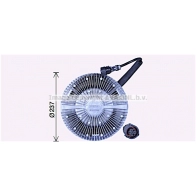 Вискомуфта AVA QUALITY COOLING 4045385190188 J1 WWV38 MEC285 1424552917