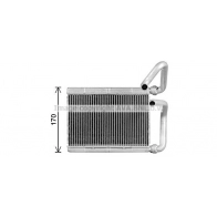 Радиатор печки, теплообменник AVA QUALITY COOLING HGT64J B 1440655472 TO6780