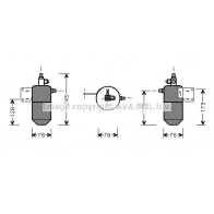 Осушитель кондиционера AVA QUALITY COOLING VLD033 1423464908 ZP T0TF6 4045385056095