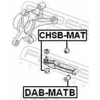 Сайлентблок внеш / нижн Рычаг передняя (ø 322mm) AYWIPARTS 0 FTT4 4379222 AW1420057 - Изображение 2