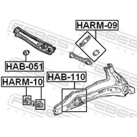 Сайлентблок AYWIPARTS 4379687 4X5 EATO AW1420746 - Изображение 2