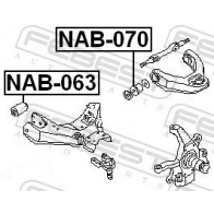 Сайлентблок / нижн Рычага передняя (ø 41mm) AYWIPARTS 4379399 O L69IG6 AW1420316 - Изображение 2