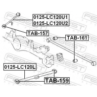 Сайлентблок AYWIPARTS 4379695 AW1420759 2R7QD8 D - Изображение 2