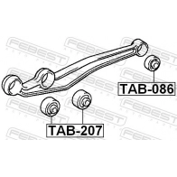 Сайлентблок AYWIPARTS 4379912 AW1421090 U8A 49I - Изображение 2