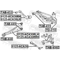 Сайлентблок AYWIPARTS AW1421049 4379887 16EN 1 - Изображение 2