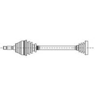 Приводной вал AYWIPARTS 4381080 AW1530919A PDYU TCC