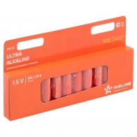 Батарейки LR6/AA щелочные 12 шт. AIRLINE V 24SL aa12 1438171265 - Изображение 2