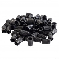 Колпачки на шинный вентиль, черные, пластик (60 шт.) AIRLINE 1438171560 7AL3O L3 avc6002