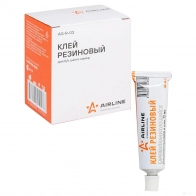 Клей резиновый для б/к шин и камер, набор в коробке по 12 шт, тюбик 12 г. AIRLINE SX 5MCP7 agr03 1438171586
