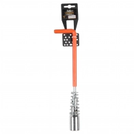 Ключ свечной L-образный с карданом и пружиной 21*250мм с резиновым фиксатором AIRLINE 1438172170 JH 0QQ9V aks14
