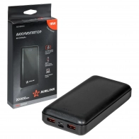 Аккумулятор внешний с быстрой зарядкой (Power bank) PRO: 20000мАч, 18W, 2xUSB 3A, Type-C AIRLINE 1438172715 aeab004 27Y UYYJ
