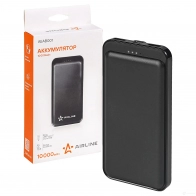 Аккумулятор внешний универсальный (Power bank) 10000мАч: 2xUSB 5V/2A, Type-C AIRLINE aeab001 1438172717 MW LP0