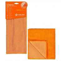 Салфетка из микрофибры и коралловой ткани оранжевая (35*40 см) AIRLINE 8K9 LXZ 1438172879 aba04