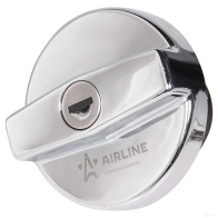 Крышка топливного бака с ключами, для а/м Лада 2108-15, хром AIRLINE afcr03 Y YD1QH 1438172955 - Изображение 3