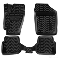 Ковры (3D с подпят.) для VW Polo SD (10-) компл. 4 шт., (крепеж), выс. борт, полимер., черн. AIRLINE 1438173142 C PRQR acmps73