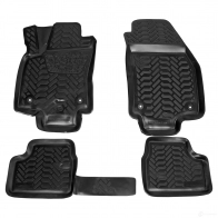 Ковры (3D с подпят.) для Opel Astra Family (H) (04-14) 5 шт., выс.борт, полимер., черн. AIRLINE 1438173154 V2 DJQ acmps84